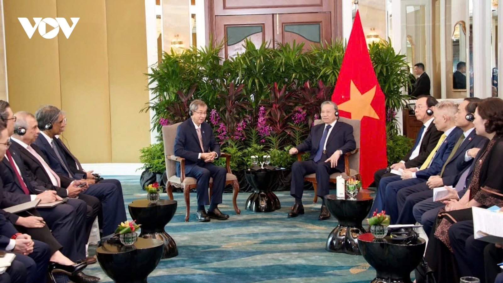 Party leader To Lam supports Vietnam – Singapore increased business cooperation